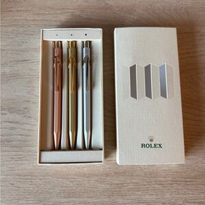 Rolex set of 3 Caran d'Ache Ballpoint Pen - Limited Edition